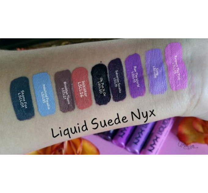 Рідка губна міні-помада NYX Liquid Suede Cream Lipstick Vault (1.6 г)