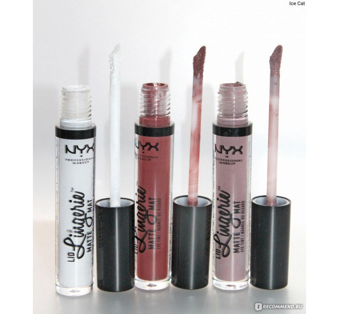 Рідкі матові тіні для повік NYX Cosmetics Lid Lingerie Matte Eye Tint (4 мл)