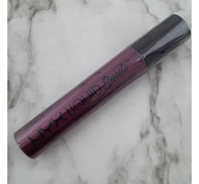 Рідка помада для губ NYX Liquid Suede Metallic Matte Lipstick (4 мл)