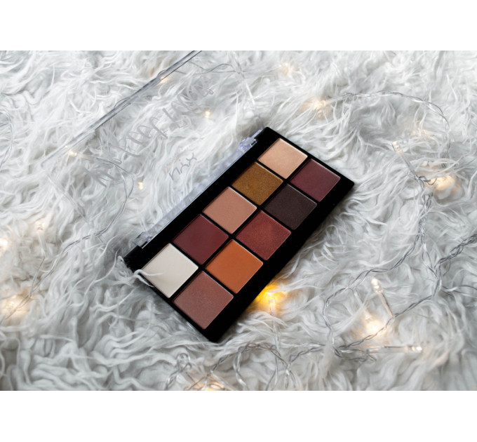 Палетка тіней NYX Perfect Filter Shadow Palette Rustic Antique (10 відтінків)