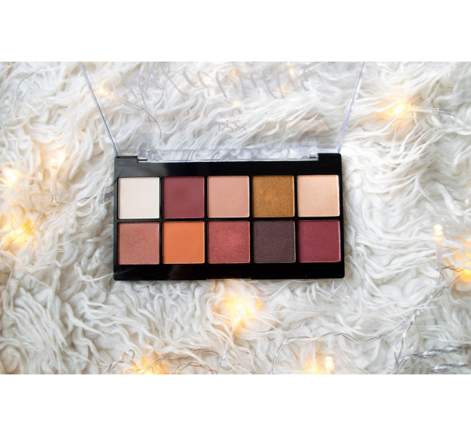Палетка тіней NYX Perfect Filter Shadow Palette Rustic Antique (10 відтінків)