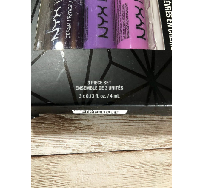 Набір рідких помад для губ NYX Cosmetics Liquid Suede Cream Lipstick Set 1 (3 шт)