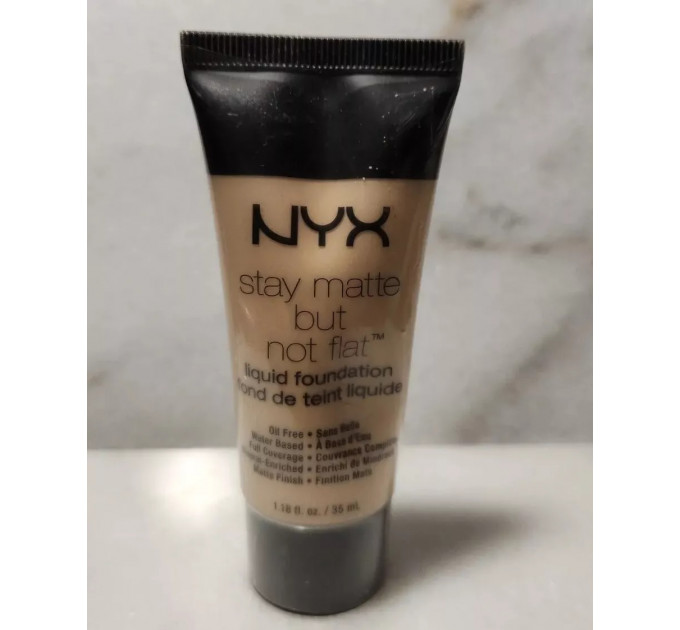 Тональна основа NYX Cosmetics Stay Matte But Not Flat Liquid Foundation (35 мл)