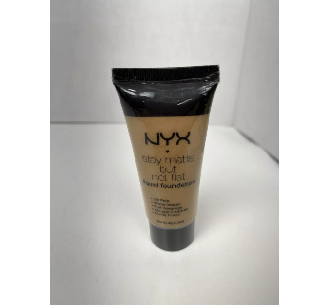 Тональна основа NYX Cosmetics Stay Matte But Not Flat Liquid Foundation (35 мл)