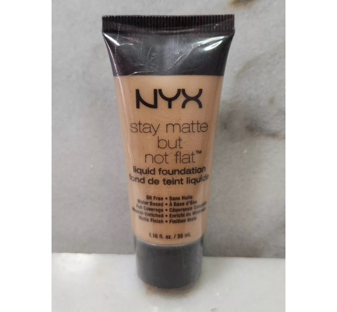 Тональна основа NYX Cosmetics Stay Matte But Not Flat Liquid Foundation (35 мл)