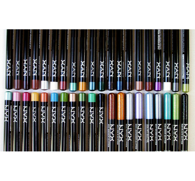Набір олівців для очей NYX Cosmetics Slim Eye Pencil (40 шт)