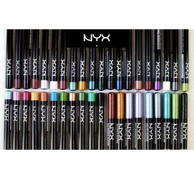 Набір олівців для очей NYX Cosmetics Slim Eye Pencil (40 шт)