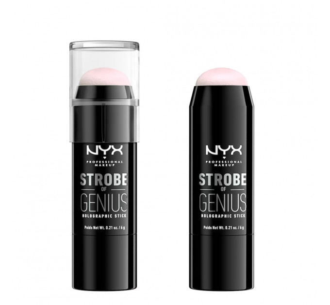 Хайлайтер NYX Cosmetics Strobe of Genius Holographic Stick (6 г)