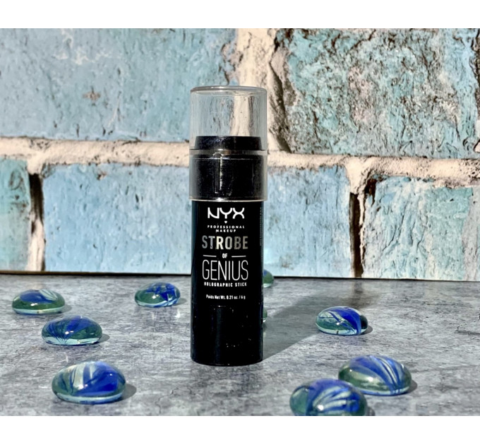 Хайлайтер NYX Cosmetics Strobe of Genius Holographic Stick (6 г)