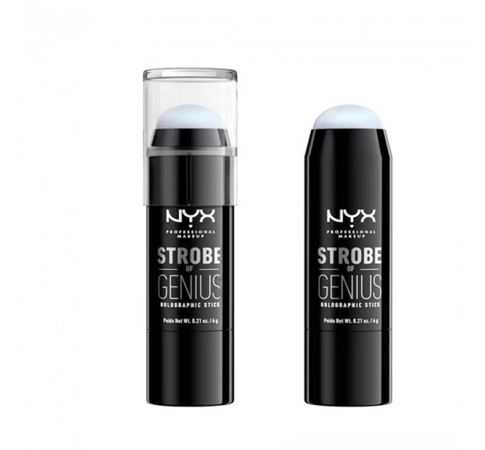 Хайлайтер NYX Cosmetics Strobe of Genius Holographic Stick (6 г)
