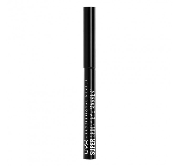 Супер тонкая подводка-маркер для глаз NYX Cosmetics Super Skinny Eye Marker ( оттенок Carbon Black)