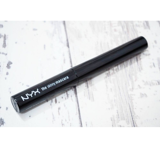Тушь для ресниц NYX Cosmetics The Skinny Mascara Black с ультратонкой щёточкой  (2.8 мл)