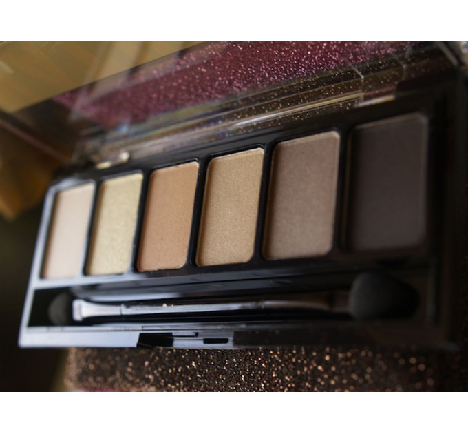 Палітра тіней NYX Cosmetics The Natural Shadow Palette (6 відтінків)