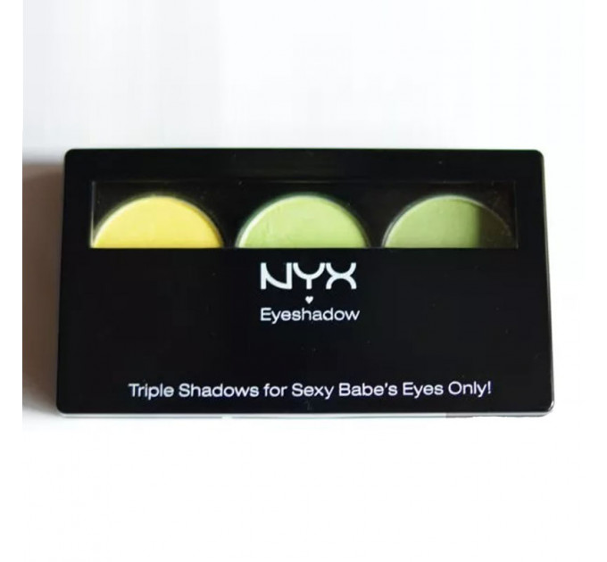 Палітра тіней NYX Cosmetics Trio Eye Shadow Serengeti (3 відтінки)