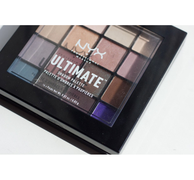 Палитра теней для глаз NYX Cosmetics Ultimate Shadow Palette (12 и 16 оттенков)