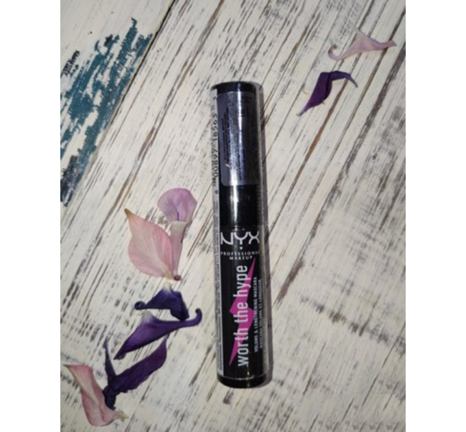 Кольорова туш для вій NYX Cosmetics Worth the Hype Volumizing & Lengthening Mascara (7 мл та 5.25 мл)