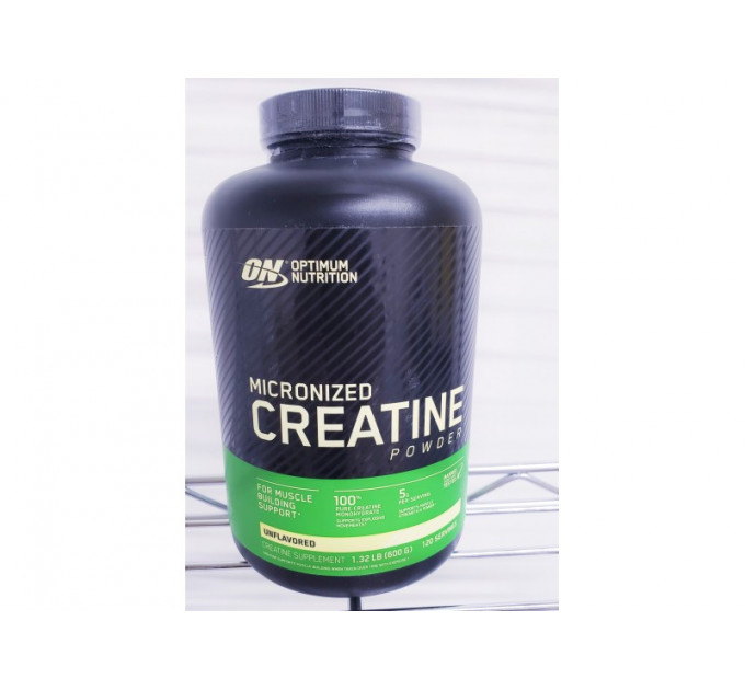Креатин моногидрат микронизированный Optimum Nutrition Micronized Creatine Powder без вкуса (600 гр)