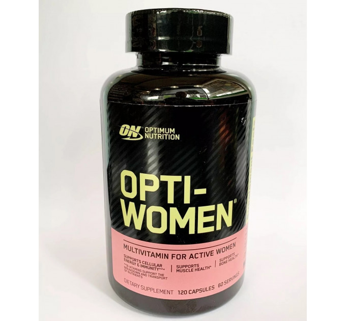 Вітамінно-мінеральний комплекс для жінок Optimum Nutrition Opti-Women (120 капсул на 60 днів)