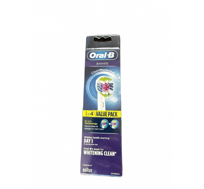 Сменные насадки Oral-B 3DWhite CleanMaximiser (4 шт)