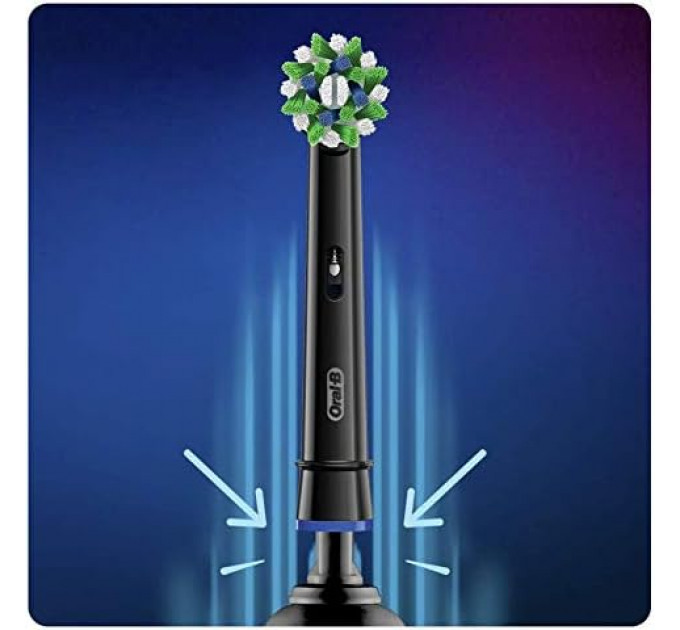 Сменные насадки Oral-B Cross Action CleanMaximiser Black (5 шт)