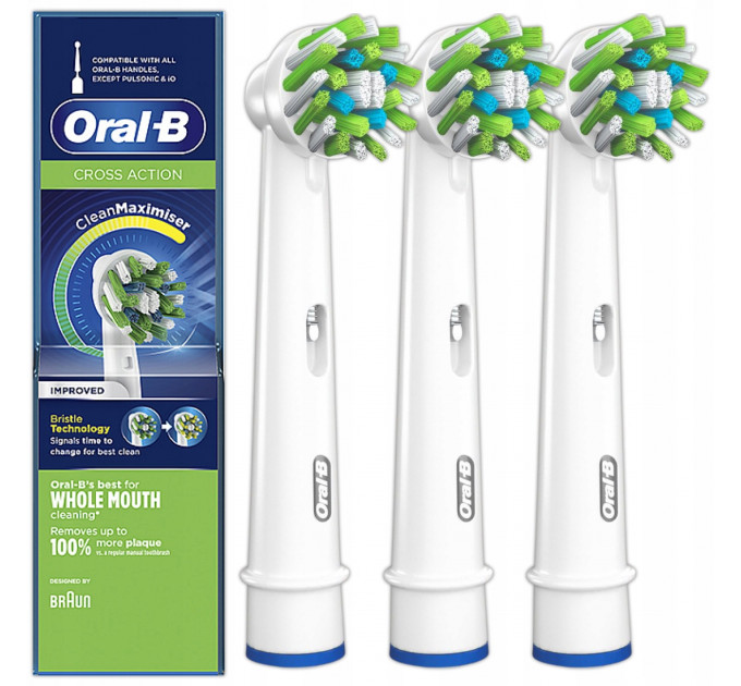 Змінні насадки Oral B Cross Action EB 50