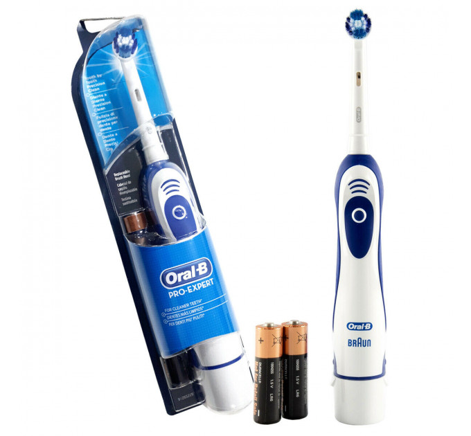 Електрична зубна щітка Oral-B Pro Expert на батарейках з одною насадкою