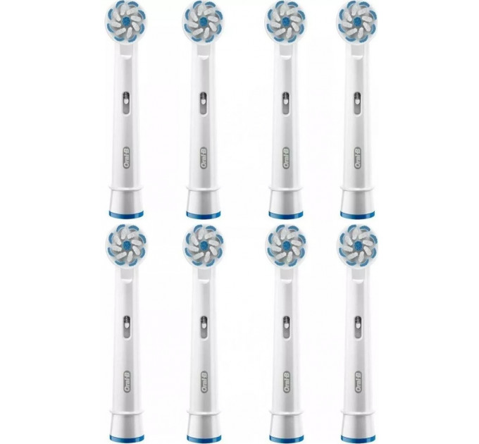 Сменные насадки Oral B Cross Action White 8 шт