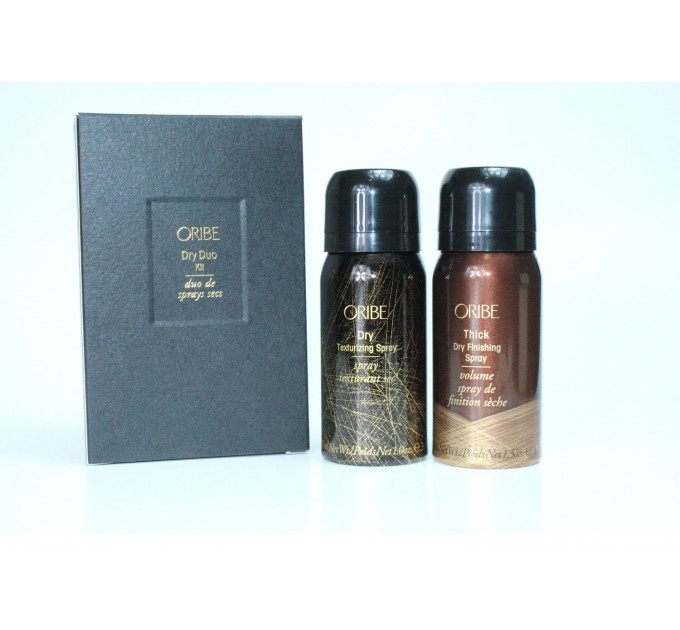 Подарунковий набір спреїв для волосся Oribe Dry Duo Kit із двох продуктів (50 мл и 37 мл)