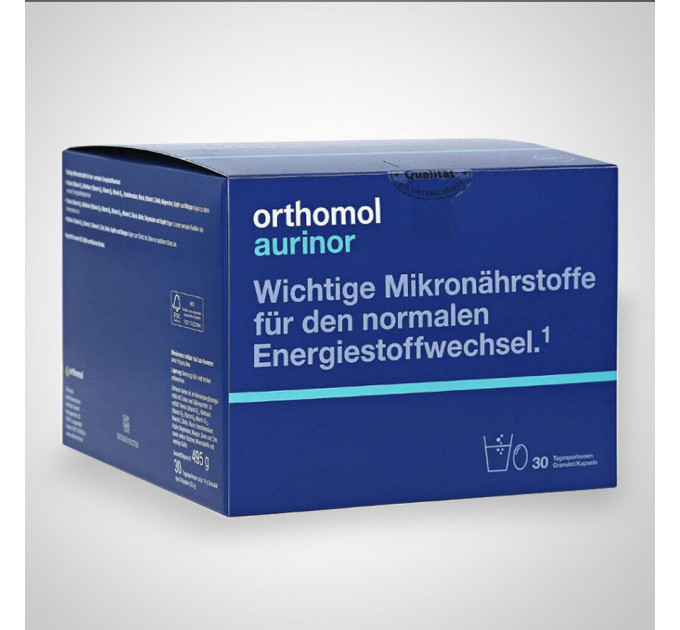 Витаминный комплекс для улучшения метаболизма Orthomol Aurinor (капсулы и гранулы на 30 дней приёма)