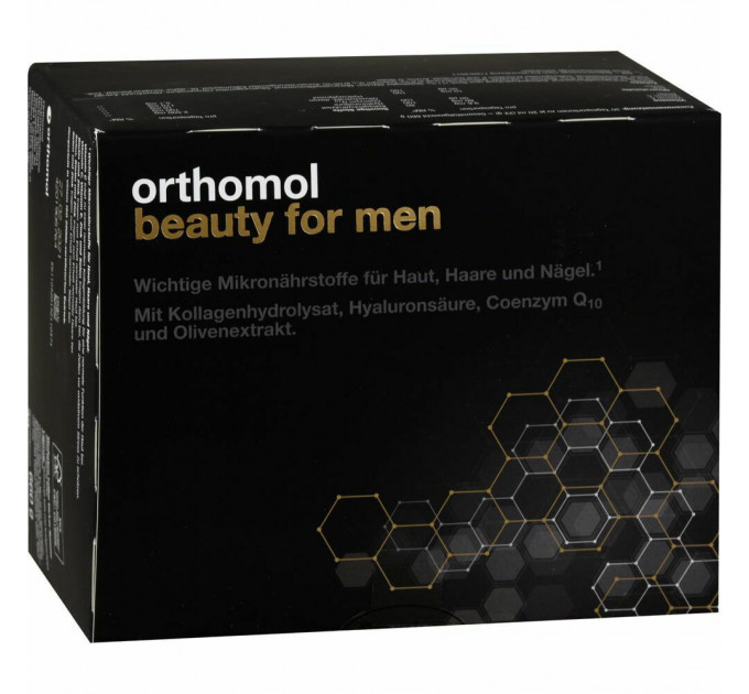 Вітамінно-мінеральний комплекс для чоловіків Orthomol Beauty for Men (питна пляшечка із суспензією) 30 щоденних порцій