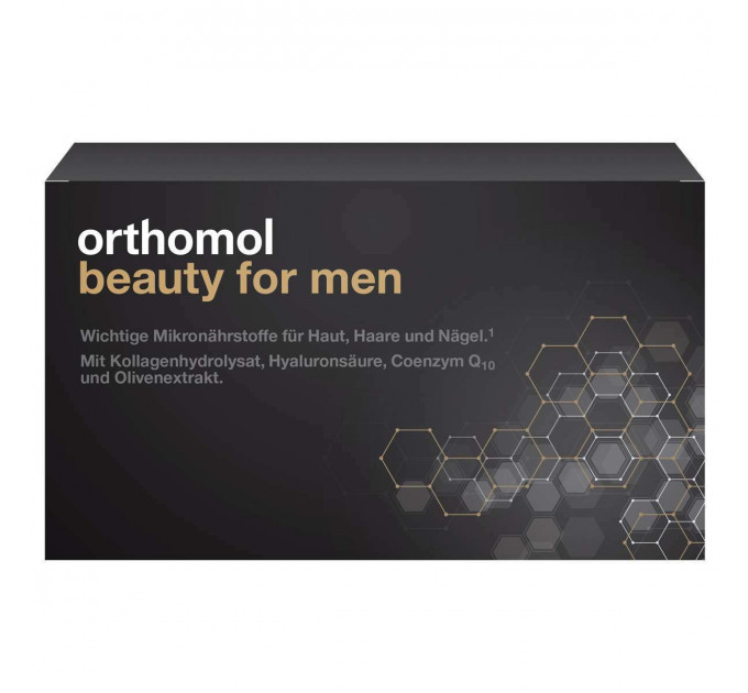 Вітамінно-мінеральний комплекс для чоловіків Orthomol Beauty for Men (питна пляшечка із суспензією) 30 щоденних порцій
