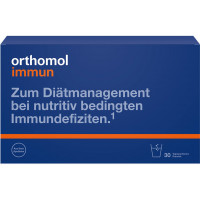 Витамины для восстановления и поддержки иммунной системы Orthomol Immun (растворимые гранулы на 30 дней)