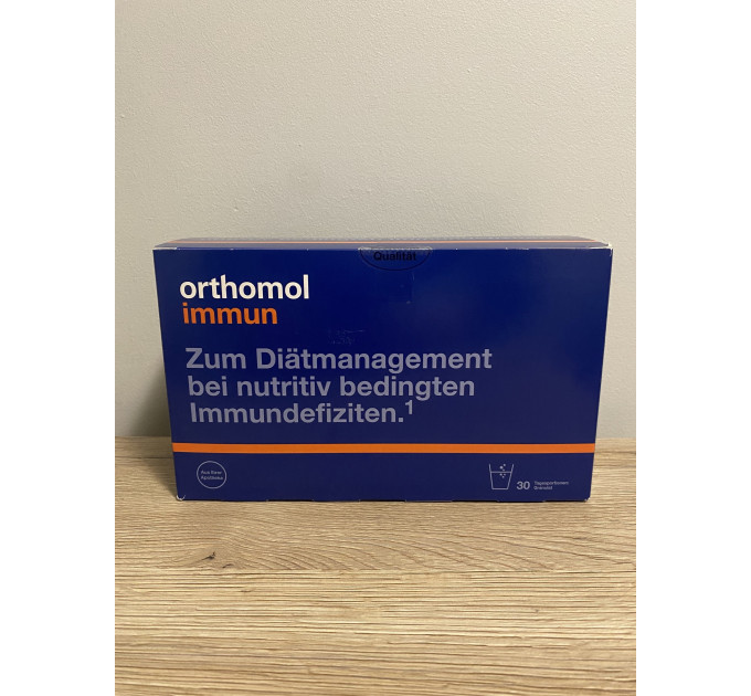 Витамины для восстановления и поддержки иммунной системы Orthomol Immun (питьевая суспензия и таблетки на 30 дней)