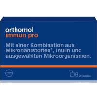 Витамины для стабилизации и нормализации работы желудочно-кишечной системы Orthomol Immun Pro (гранулы и капсулы на 30 дней)