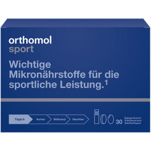 Витамины Orthomol Sport (питьевая суспензия таблетки капсулы) курс на 30 дней
