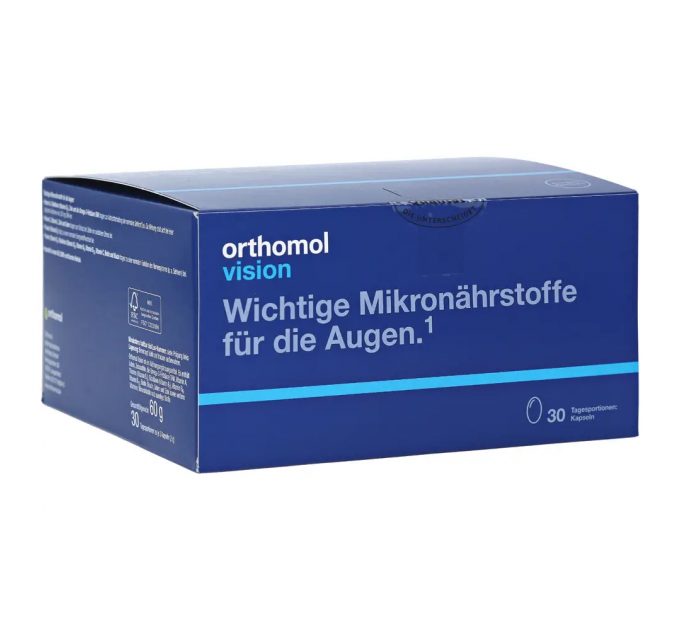 Витамины для зрения Orthomol Vision в форме капсул 30 шт