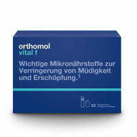 Витамины для женщин Orthomol Vital F (питьевая суспензия и капсулы) курс на 30 дней