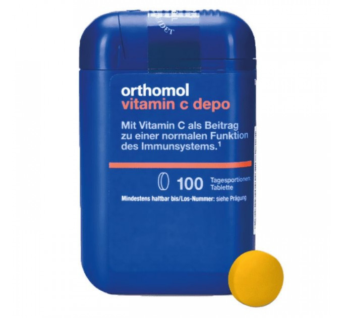 Витамины Orthomol Vitamin C depo (таблетки) 100 штук на 100 дней