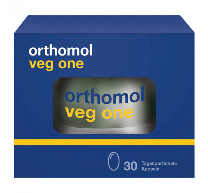 Витаминный комплекс для веганов Orthomol Veg One (30 капсул на 30 дней)