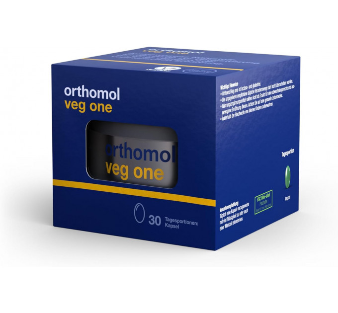 Вітамінний комплекс для веганів Orthomol Veg One (30 капсул на 30 днів)