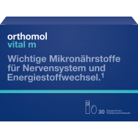 Витамины для мужчин Orthomol Vital M капсулы и таблетки 30 порций