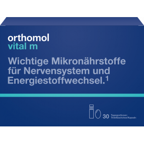 Вітаміни для чоловіків Orthomol Vital M капсули та таблетки 30 порцій