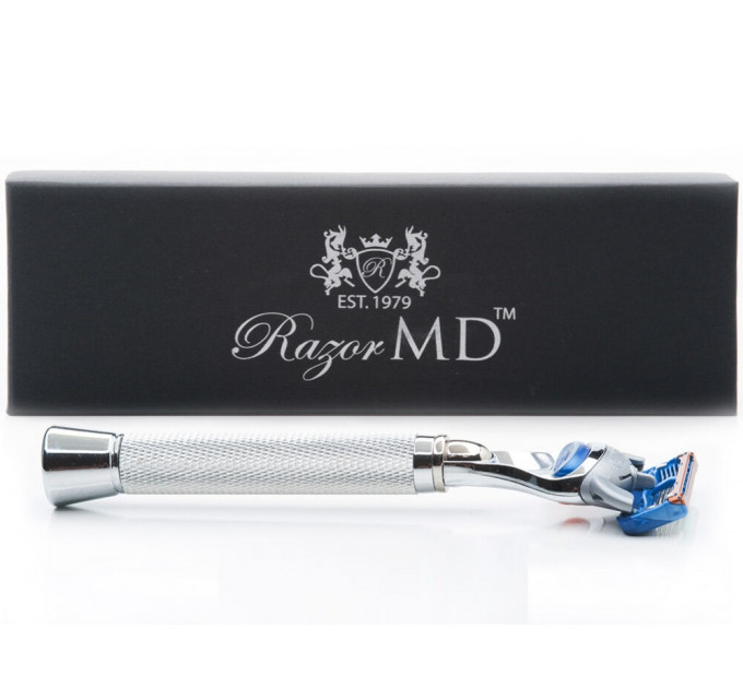 Станок для гоління Razor MD iGRIP сумісний із картриджами Gillette Fusion (1 станок 1 картридж)