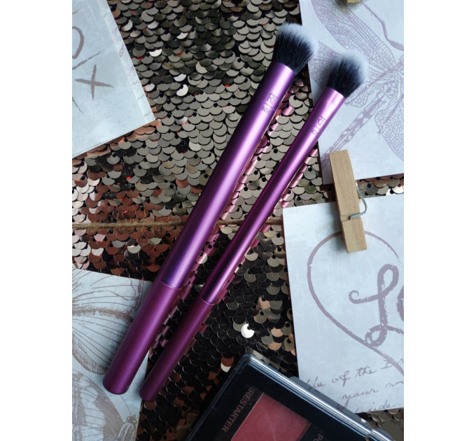 Набір пензлів для тіней Real Techniques (Реал Технікс) Eye Shade and Blend 2 шт