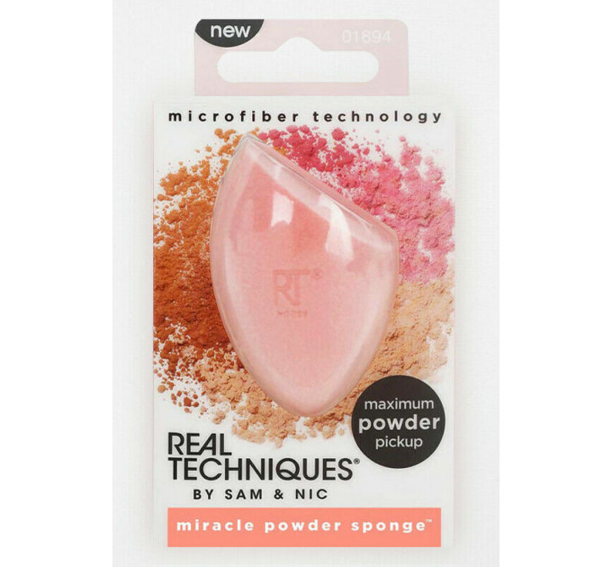 Спонж для макияжа Real Techniques (Реал Техникс) Miracle Powder Sponge