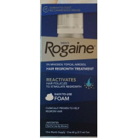 Пена для роста волос и бороды Rogaine Minoxidil 5% (60 гр)