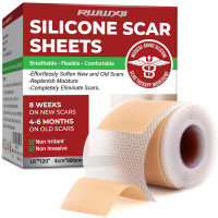 Силиконовый пластырь от шрамов и рубцов RWWXII Silicone Scar Tape (4х300 см)