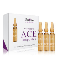 Сыворотка для лица Saffee с витаминами А, С, Е Advanced Vitamins A.C.E. Ampoules в ампулах 3х2 мл