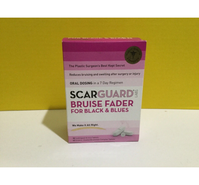 Засіб від синців ScarGuard Labs Bruise Fader (30+42 таблетки)
