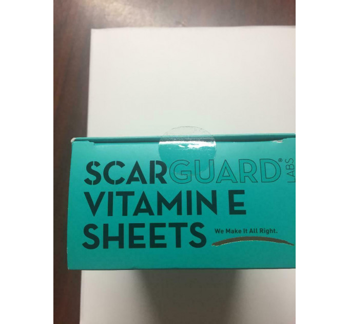 Силиконовый пластырь от шрамов и рубцов Scarguard ScarSheet с витамином Е (21 лист)